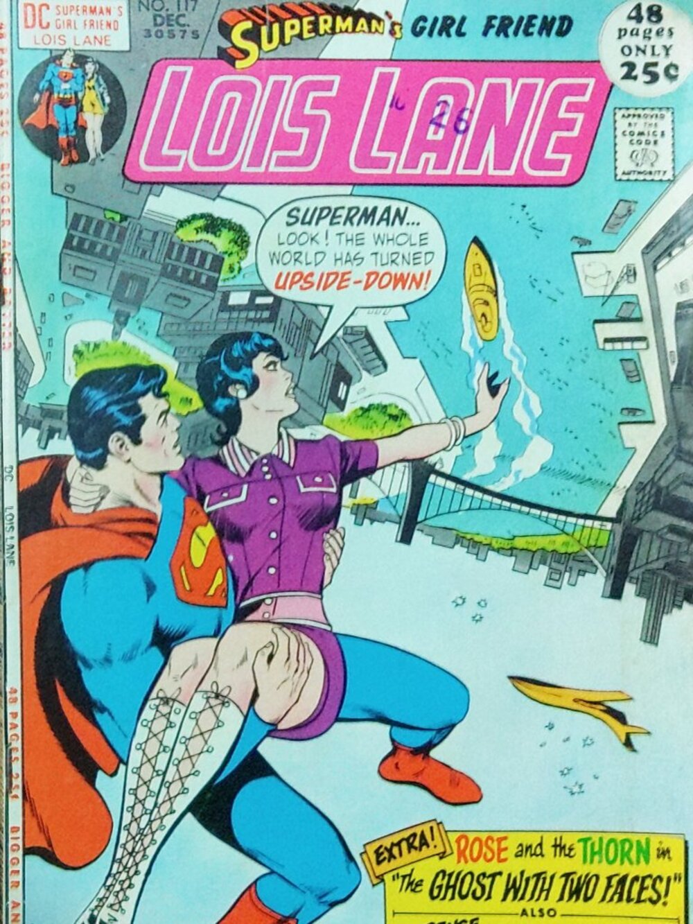 Vintage 48 Page Copy of Lois Lane Issue #117 Published in 1971